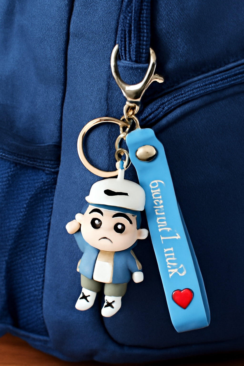 Cute Boy Character Keychain