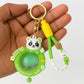 Cute Panda Charm Keychain