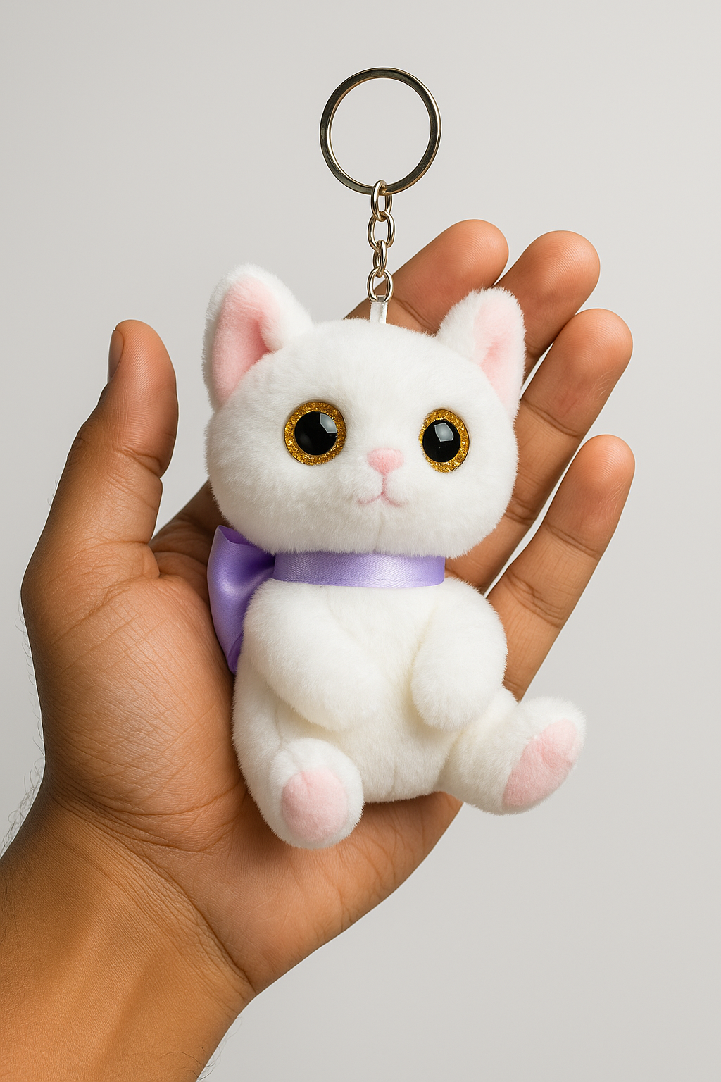 🐱 Cute White Cat Plush