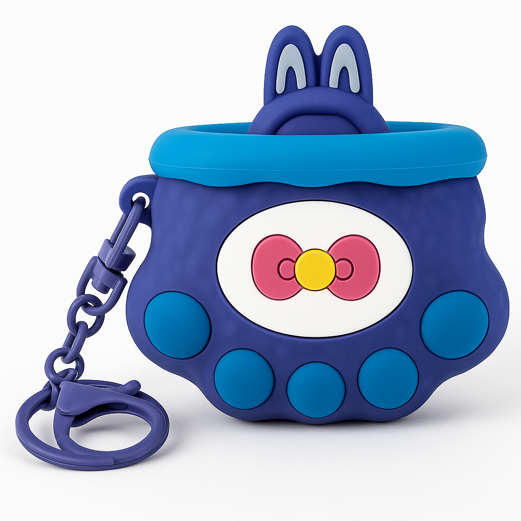 Pop It Up Labubu Bunny Keychain