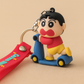 Crayon Shin-Chan Scooter Keychain
