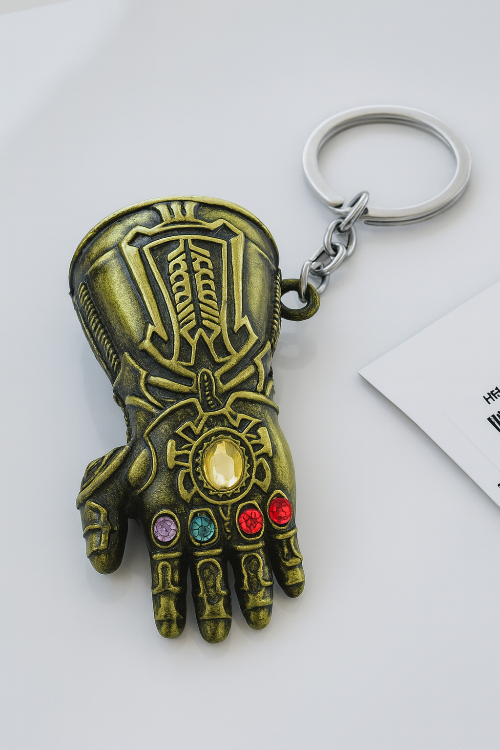 Infinity Gauntlet Metal Keychain