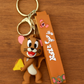 Tom & Jerry Cartoon Character Keychain