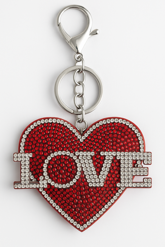 Rhinestone Keychain - 10 varient