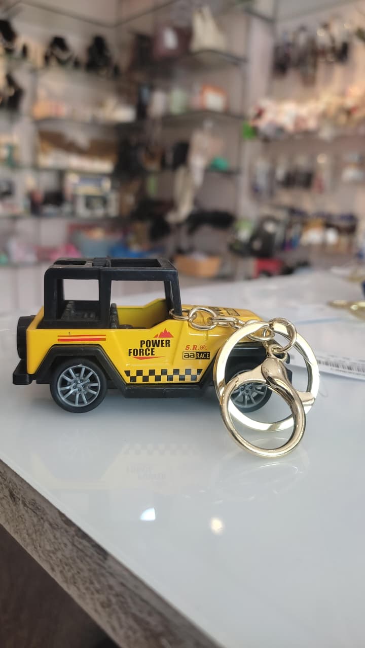 Power Force Jeep Keychain