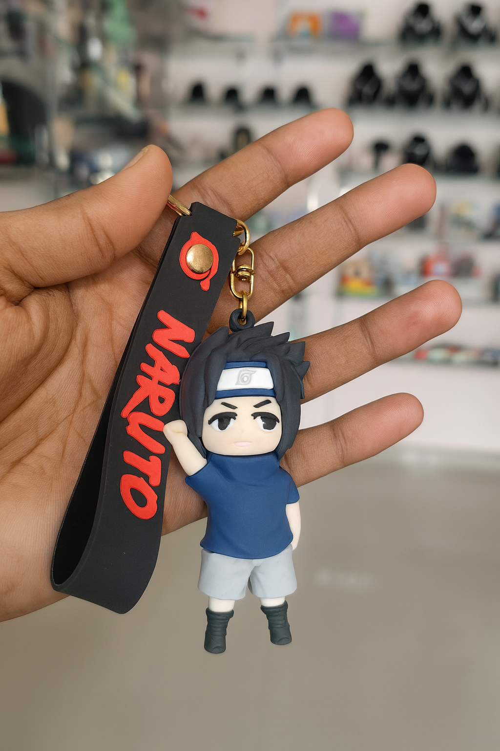 Naruto Sasuke Uchiha Keychain