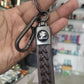 Bajaj Premium Braided Leather keychain