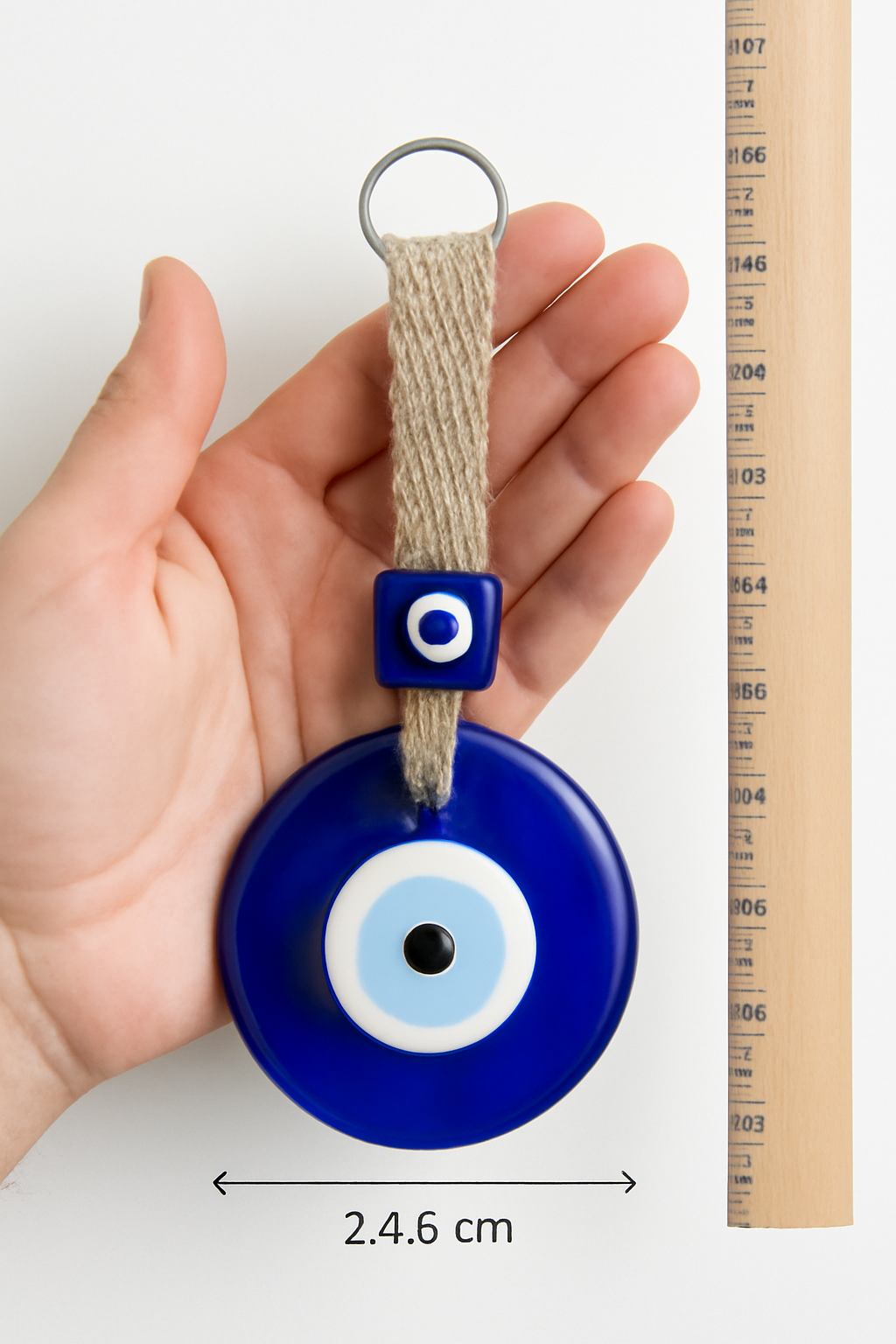 Premium Blue Glass Evil Eye Hanging |