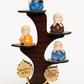 🧘 Peaceful World Monk Figurine Set
