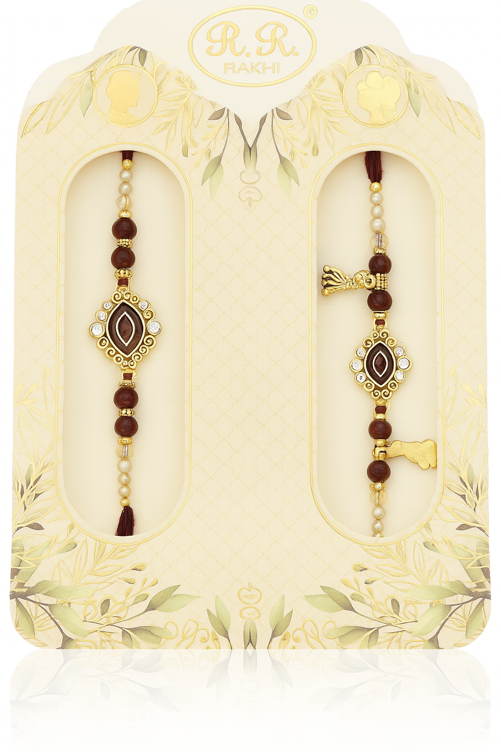 Elegant Designer Rakhi Gift Box 🎁✨ |