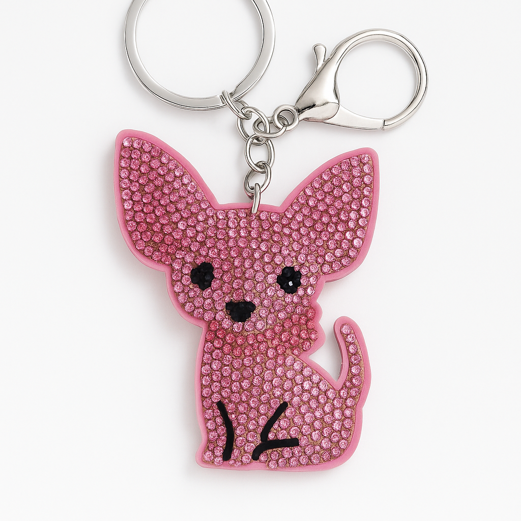 Rhinestone Keychain - 10 varient
