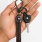 Bajaj Premium Braided Leather keychain