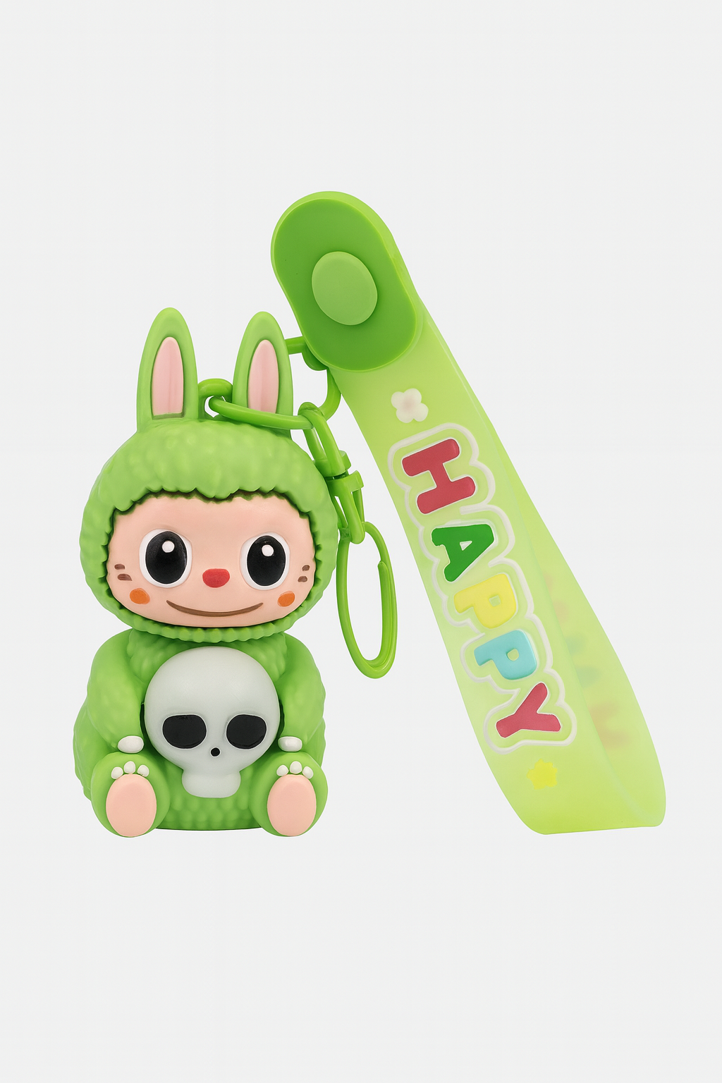 Labubu Green Bunny Keychain