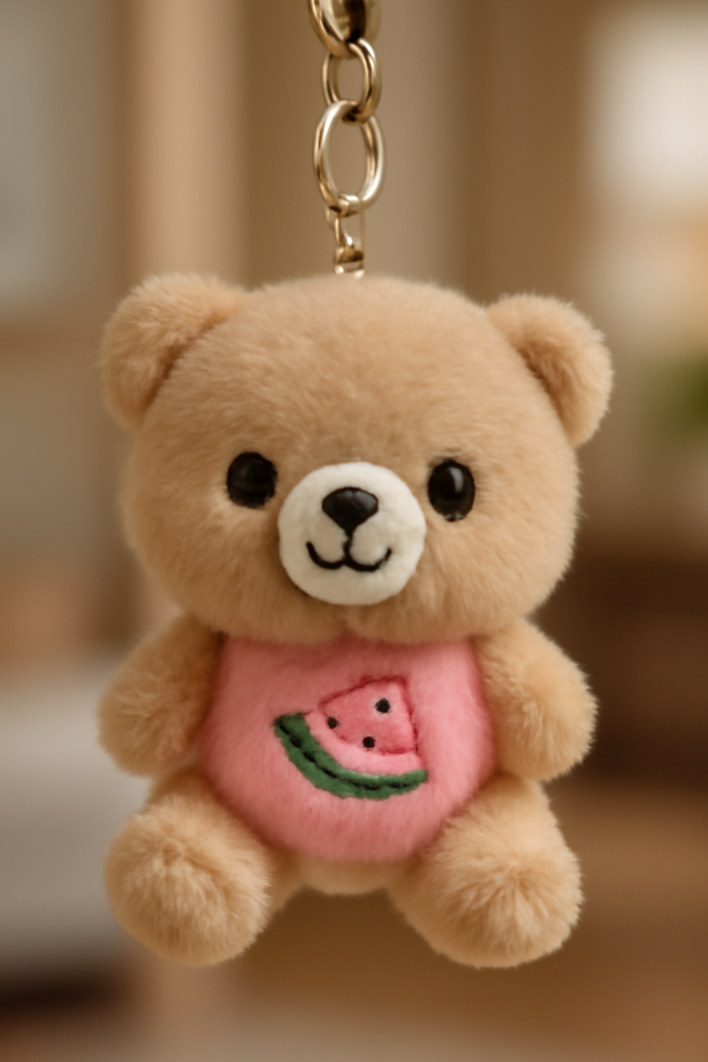 Cute Teddy Bear Keychain for Kids