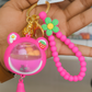 Pretty Pink Bear Keychain