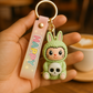 Cute Green Bunny “HAPPY” Keychain