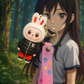 Cute Bunny Hoodie Keychain