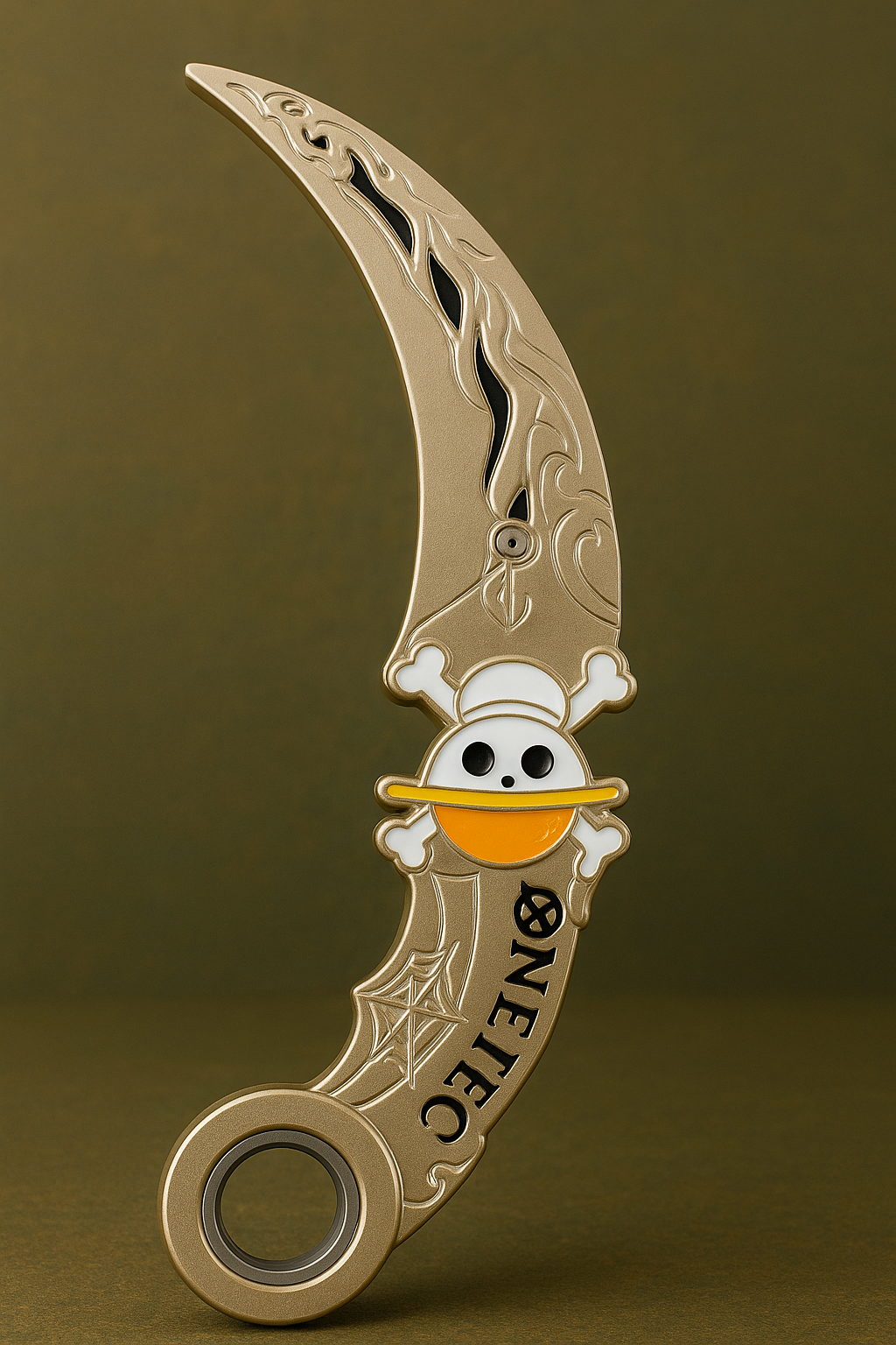 One Piece Anime Pirate Dagger Fidget Spinner