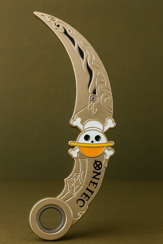 One Piece Anime Pirate Dagger Fidget Spinner