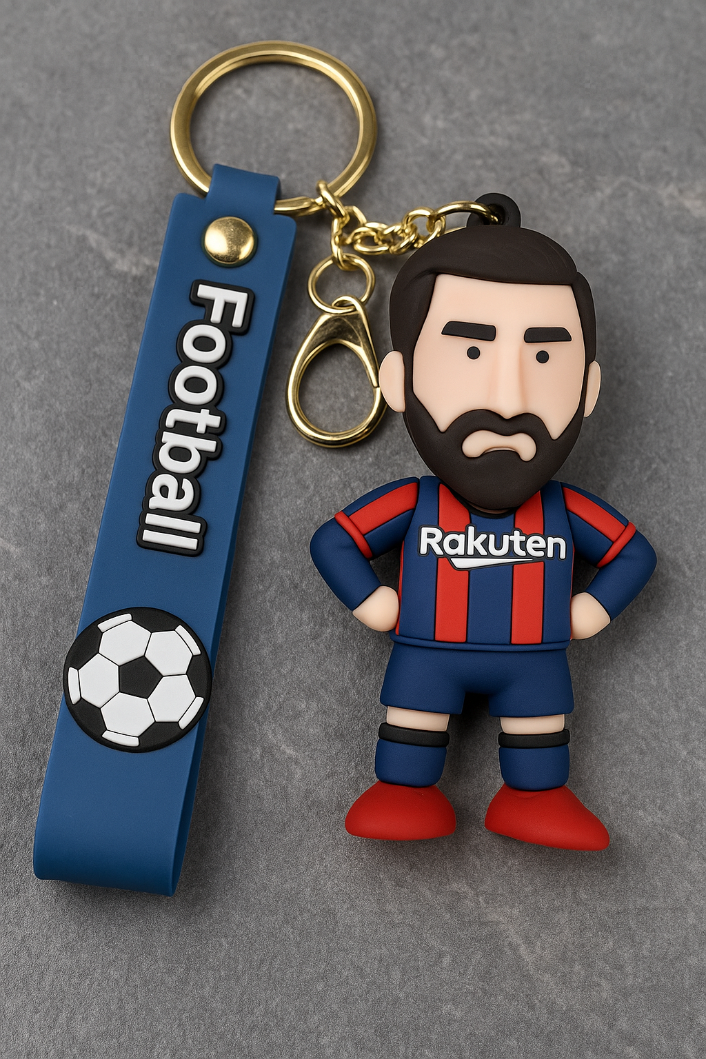 Football Player Keychain