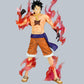 Luffy with Flame Anime Figure