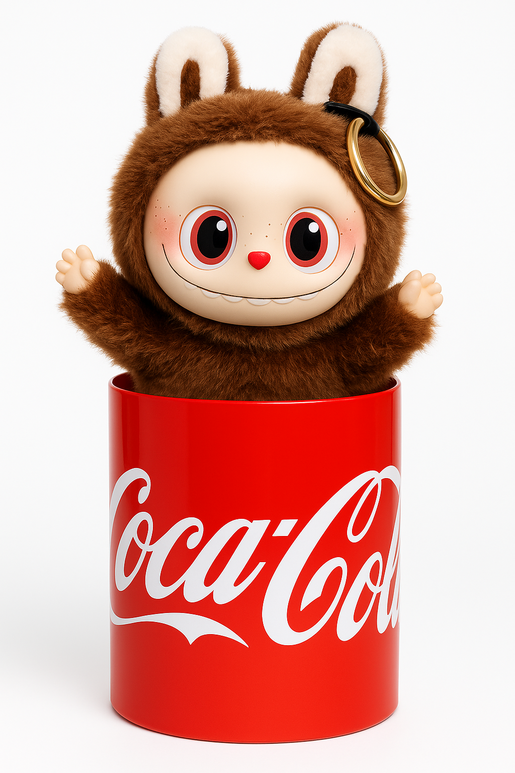 Coca Cola Labubu limited Edition  Keychain - 4 varient