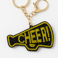 “CHEER!” Rhinestone Keychain