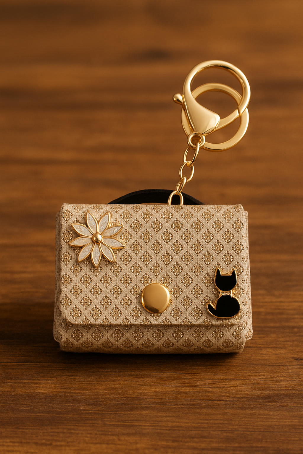 Elegant Mini Purse Keychain