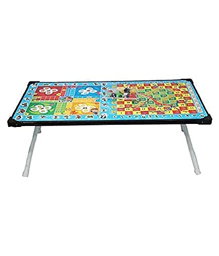 Multipurpose Folding Table  Ludo and Snake Ladder Game