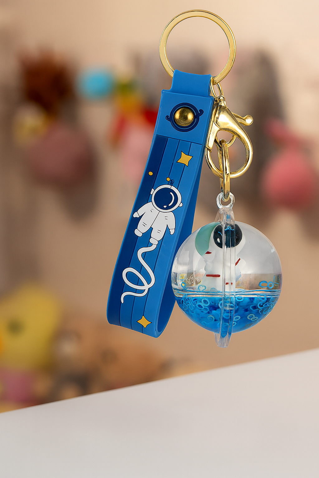 Glitter Keychain- 7 varient