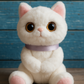 Cute Soft Plush Cat Toy for Kids