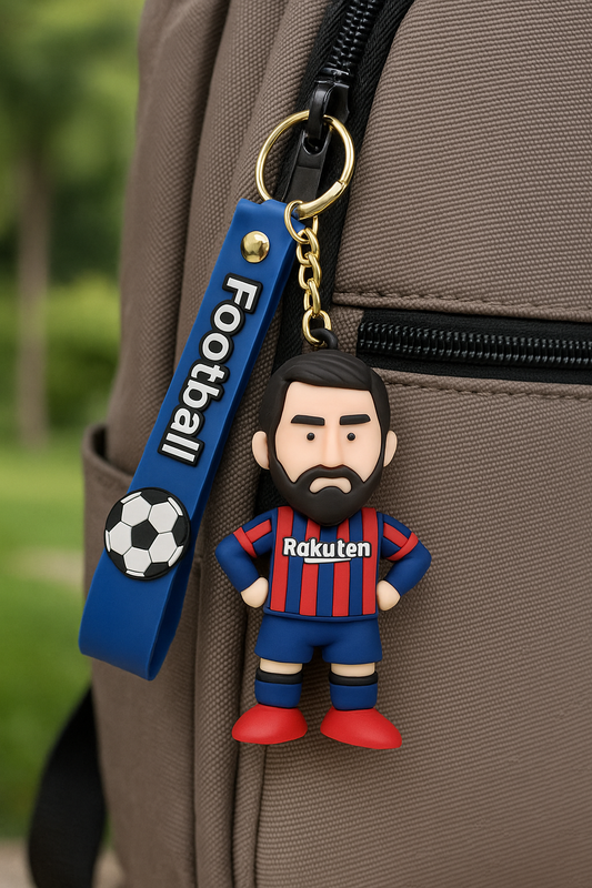 Football Player Keychain