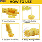 8 Hole Electric Bubbles Gun Gatling Bubble Machine Toy with Scoup Bottle