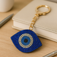 Blue Evil Eye Rhinestone Keychain
