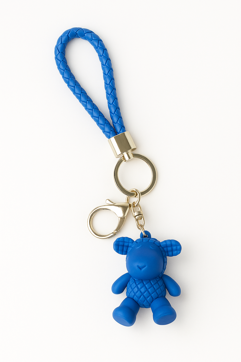 Blue Bear Keychain