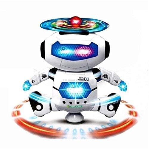 Rotation Electronic Walking Dancing Robot Electric
