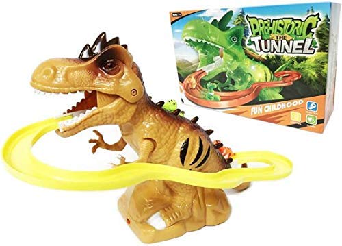 The Tunnel – Dinosaur Slide Tunnel for Kids with Lights & Roaring Sound Effects |