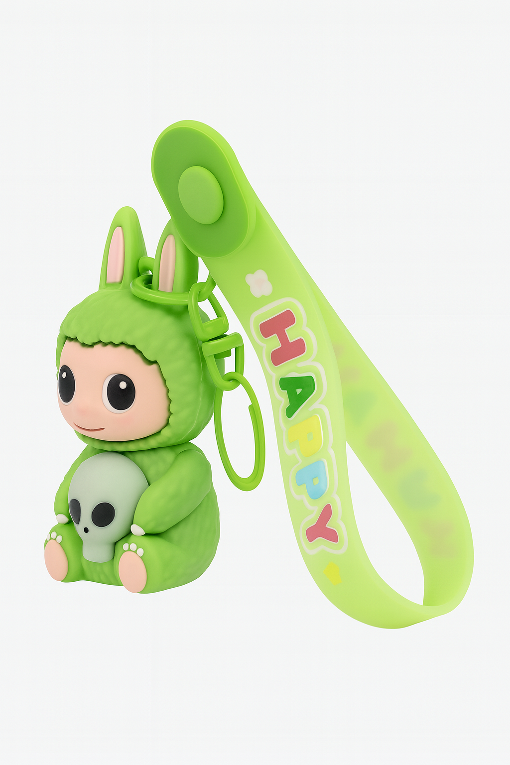 Labubu Green Bunny Keychain