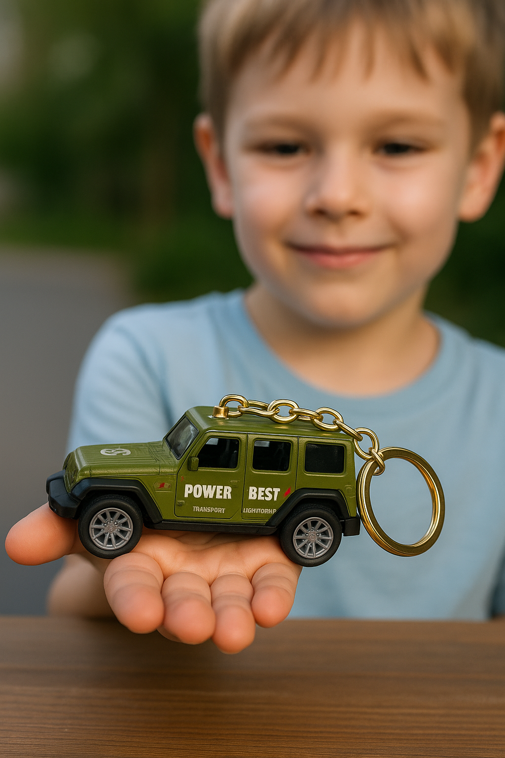 Power Best Jeep Keychain