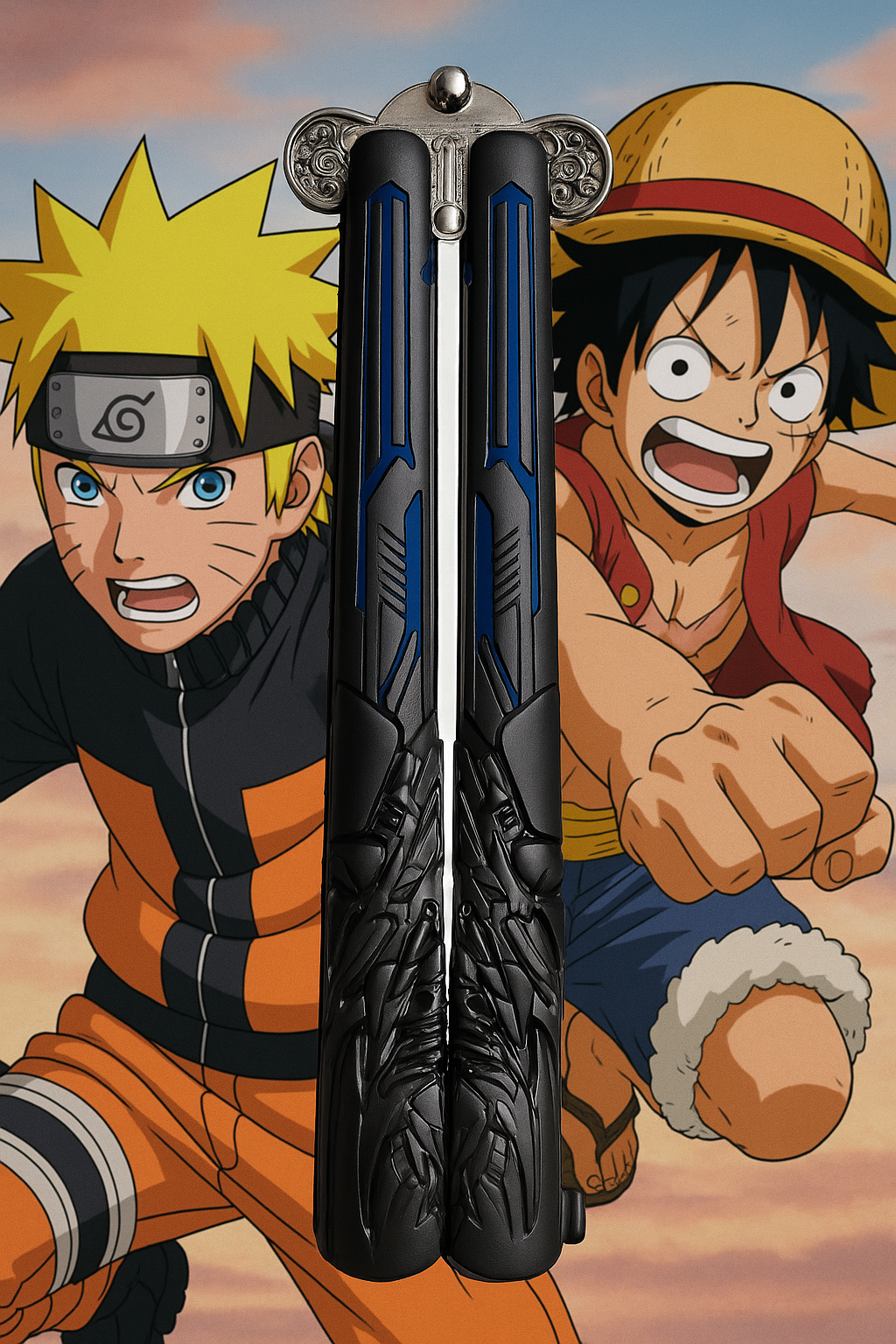 Anime Metal Butterfly