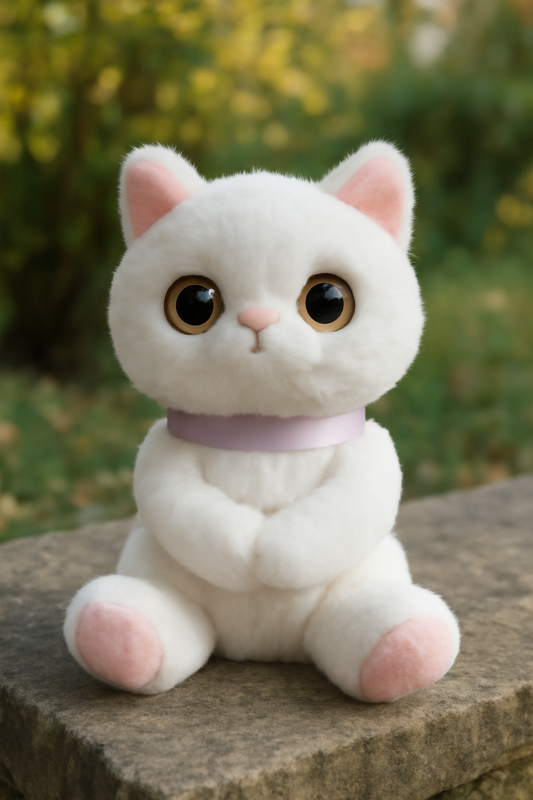 Cute Soft Plush Cat Toy for Kids