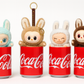 Coca Cola Labubu limited Edition  Keychain - 4 varient