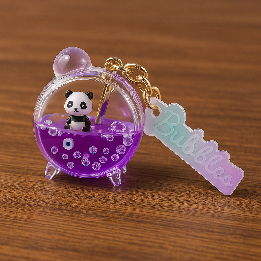 Panda Bubble Keychain
