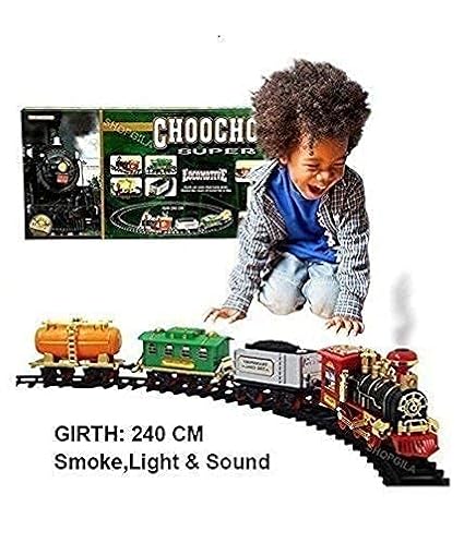 Choo Choo Train with Track Set for Boys & Girls,