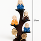🧘 Peaceful World Monk Figurine Set