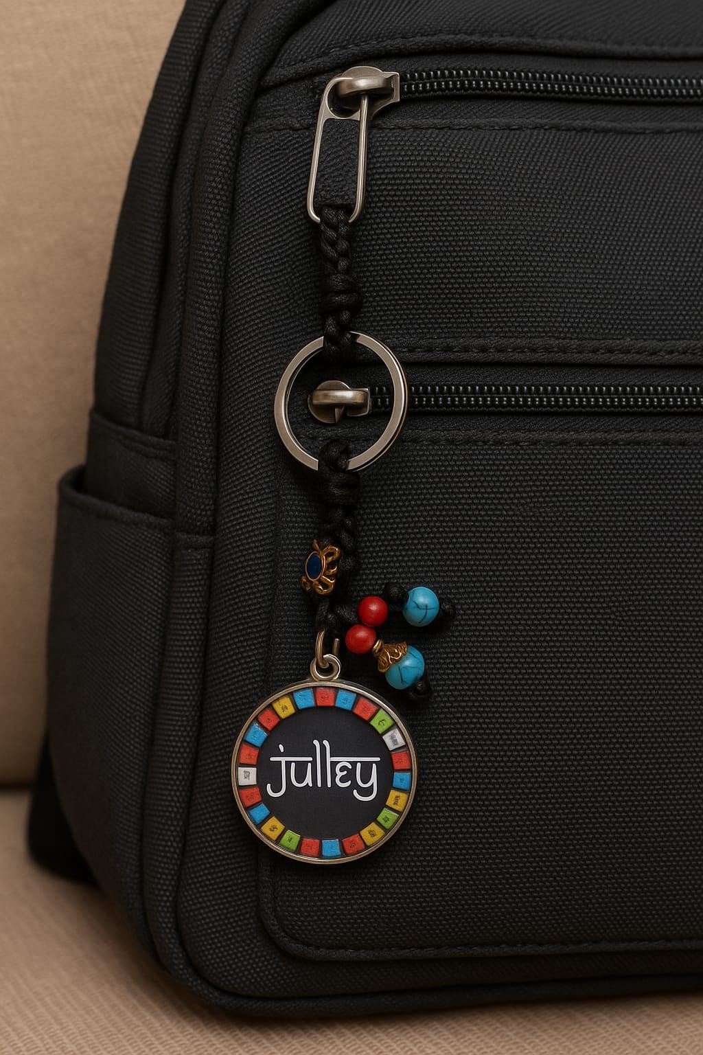 Julley Tibetan Prayer Beads Keychain