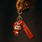 Labubu Red Bear Keychain