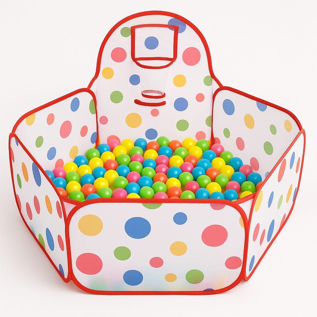 Kids Play Zone Tent with 50 Balls | Ball Pits for Toddlers | Ball Pool for 1-5 Years Kids