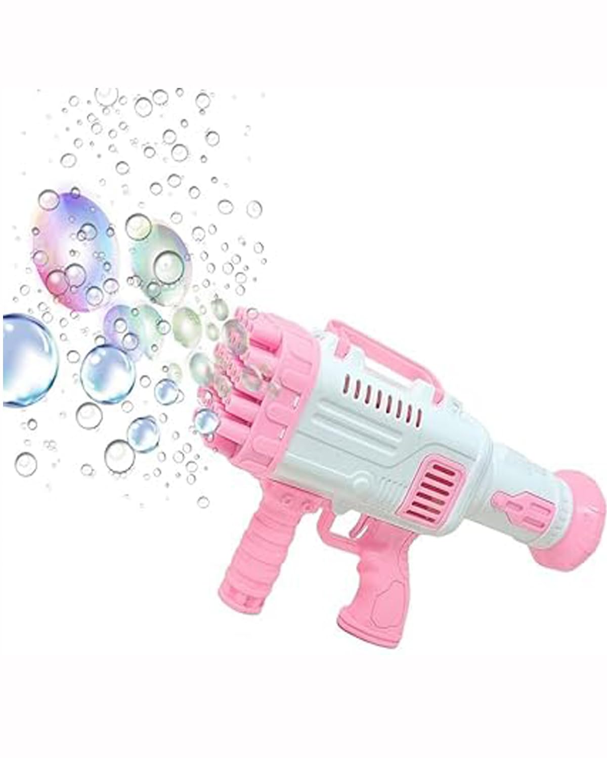 32-Hole Gatling Bubble Gun Toy for Kids |
