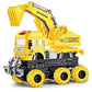 Friction Powered Engineering Excavator Truck for Kids Boys Girls